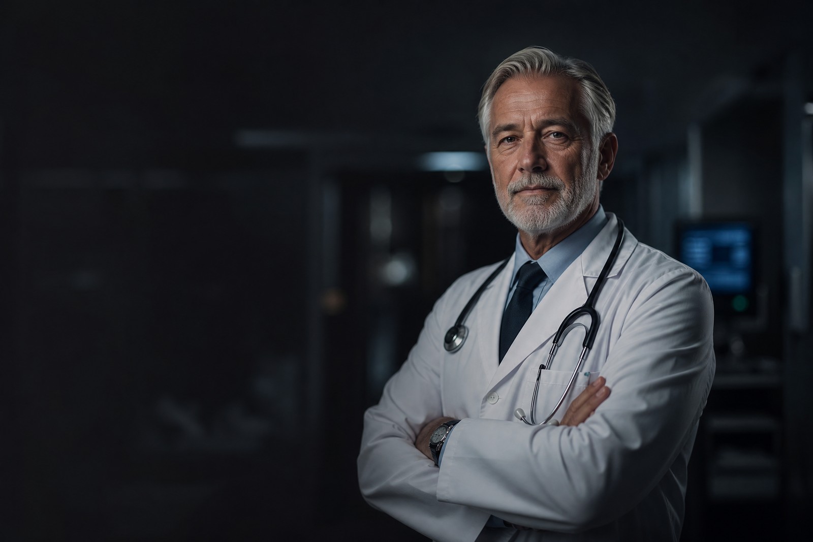 Male clinician